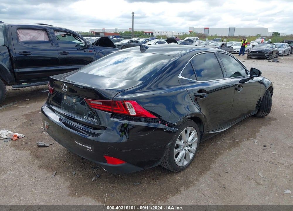 2016 LEXUS IS 200T VIN: JTHBA1D26G5018666