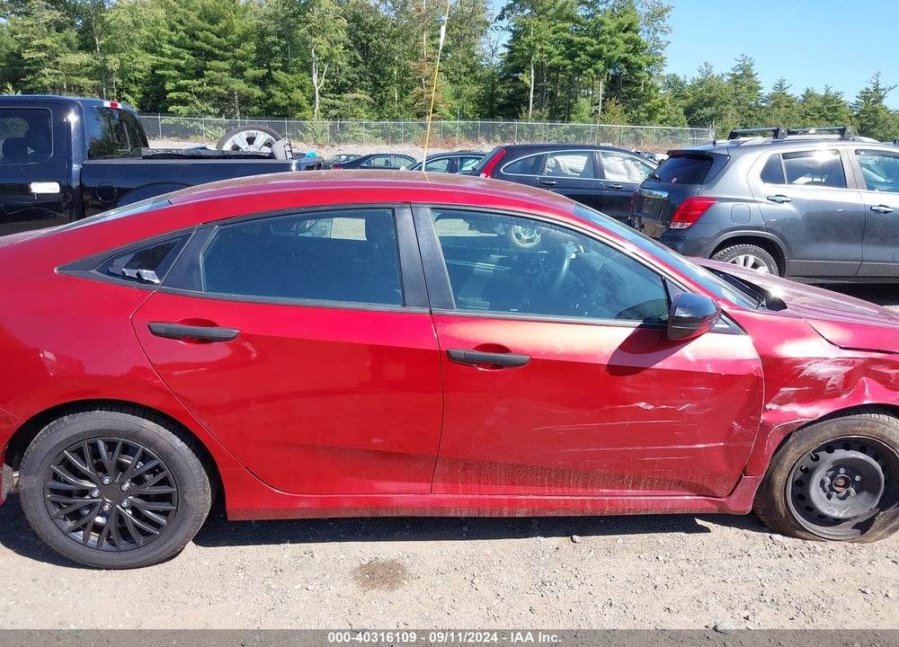 2021 HONDA CIVIC LX VIN: 2HGFC2F62MH538680