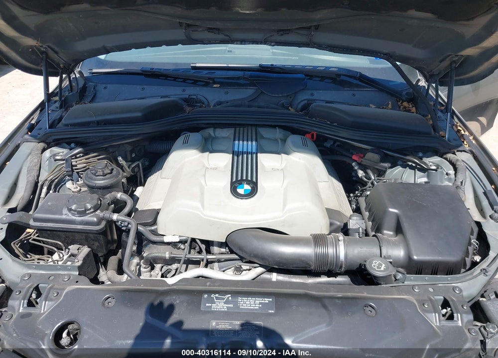 2004 BMW 545I VIN: WBANB33554B112289