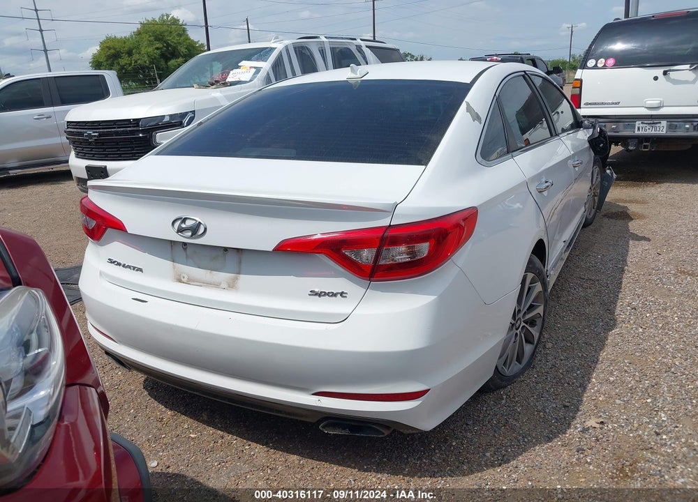 2016 HYUNDAI SONATA SPORT VIN: 5NPE34AF8GH260408
