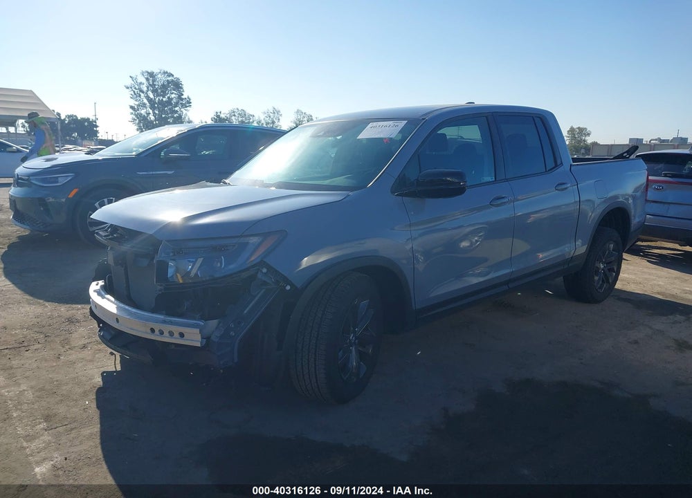 2023 HONDA RIDGELINE SPORT VIN: 5FPYK3F14PB052023
