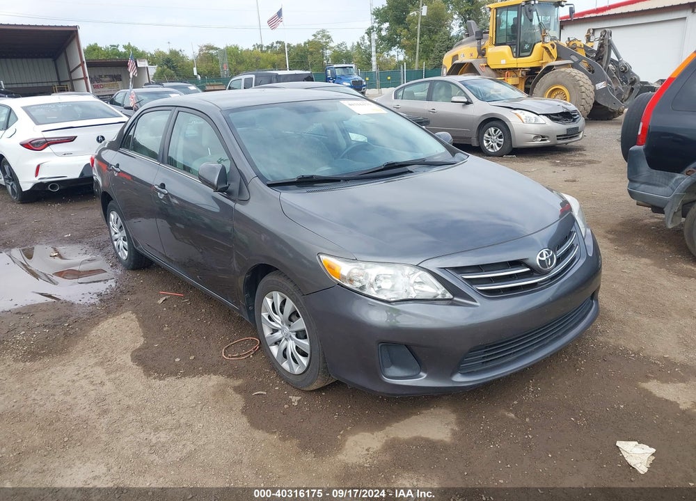 2013 TOYOTA COROLLA LE VIN: 2T1BU4EEXDC998856