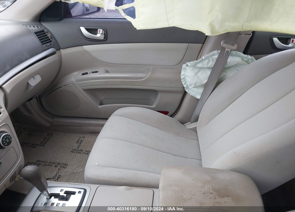 2008 HYUNDAI SONATA VIN: 5NPET46C98H316162
