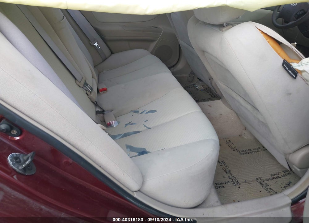 2008 HYUNDAI SONATA VIN: 5NPET46C98H316162