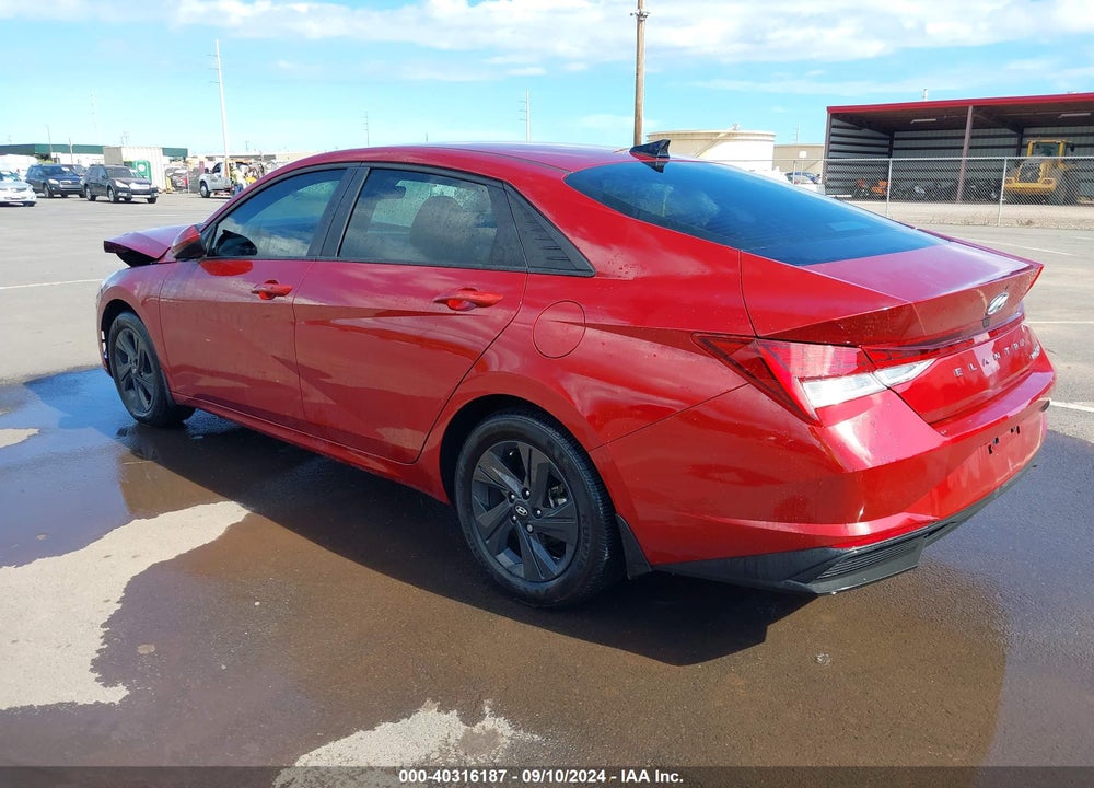 2023 HYUNDAI ELANTRA HYBRID BLUE VIN: KMHLM4AJ7PU080301