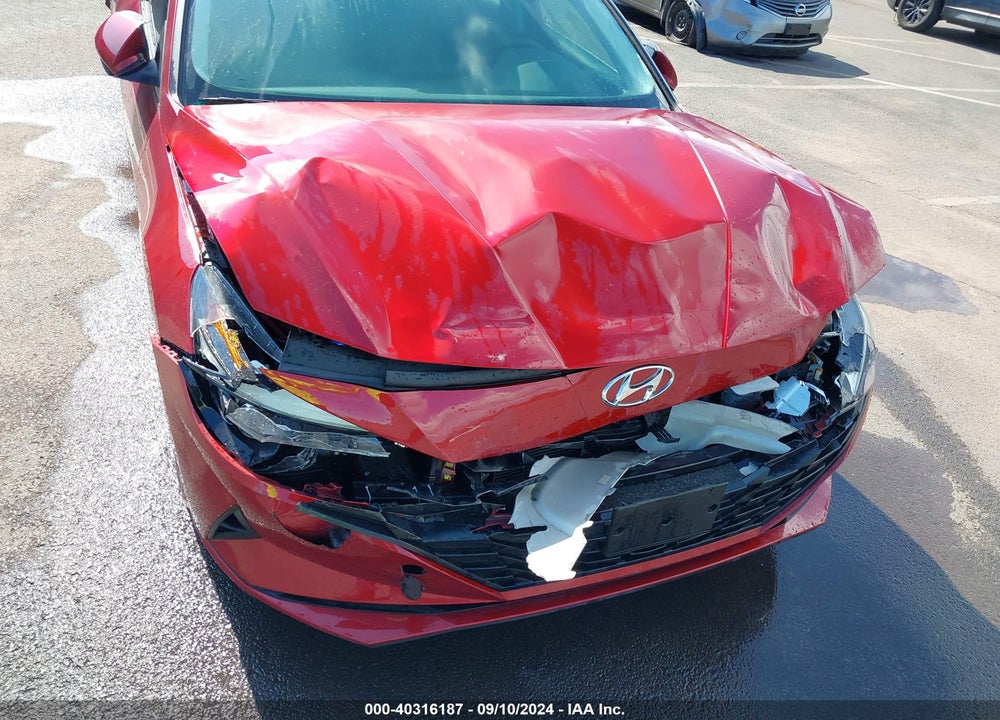 2023 HYUNDAI ELANTRA HYBRID BLUE VIN: KMHLM4AJ7PU080301