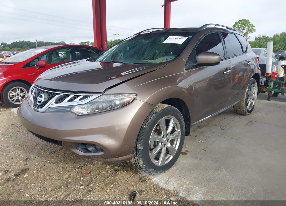 2013 NISSAN MURANO LE VIN: JN8AZ1MW3DW320659