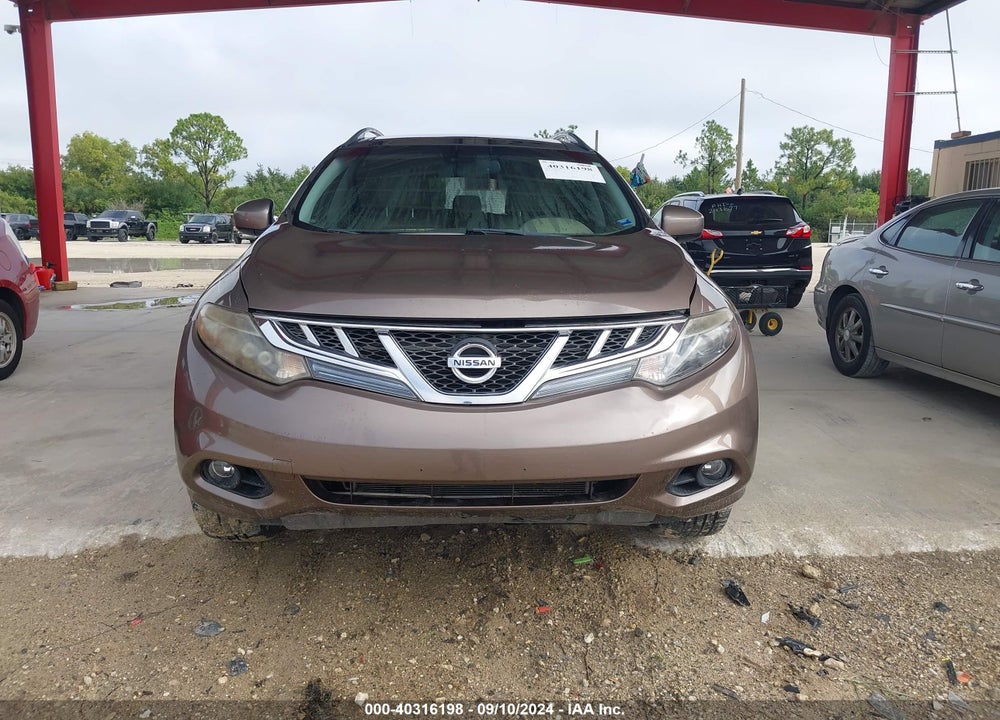 2013 NISSAN MURANO LE VIN: JN8AZ1MW3DW320659