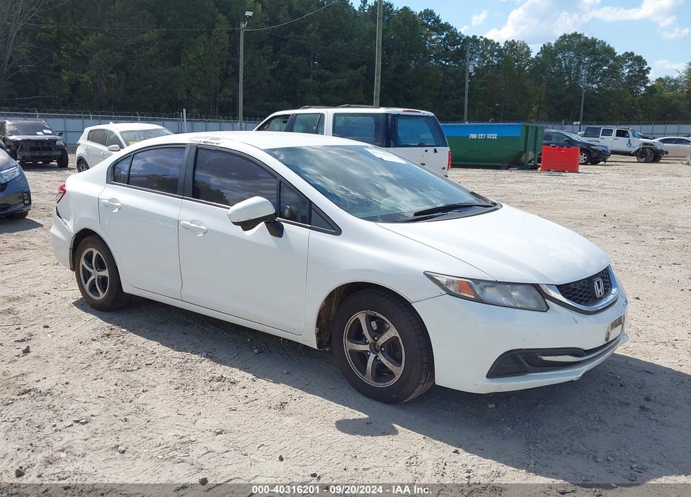 2015 HONDA CIVIC SE VIN: 19XFB2F74FE064238