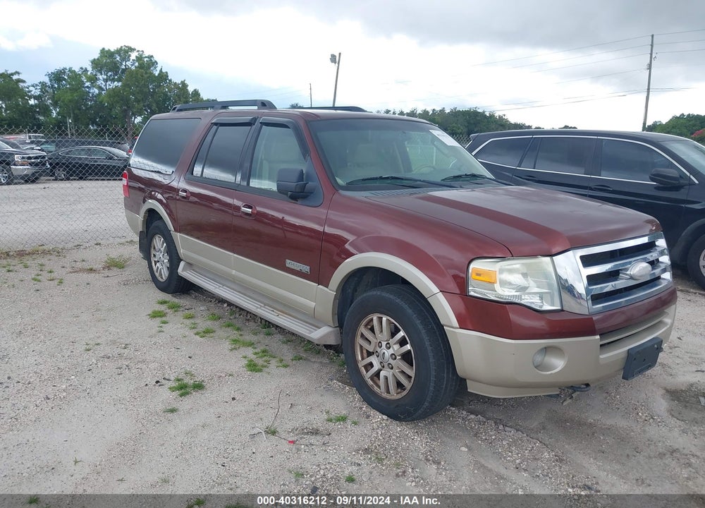 2008 FORD EXPEDITION EL EDDIE BAUER/KING RANCH VIN: 1FMFK18518LA45657