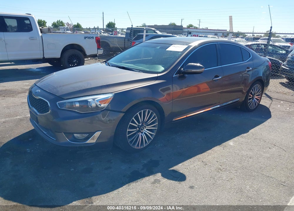 2014 KIA CADENZA PREMIUM VIN: KNALN4D78E5126370