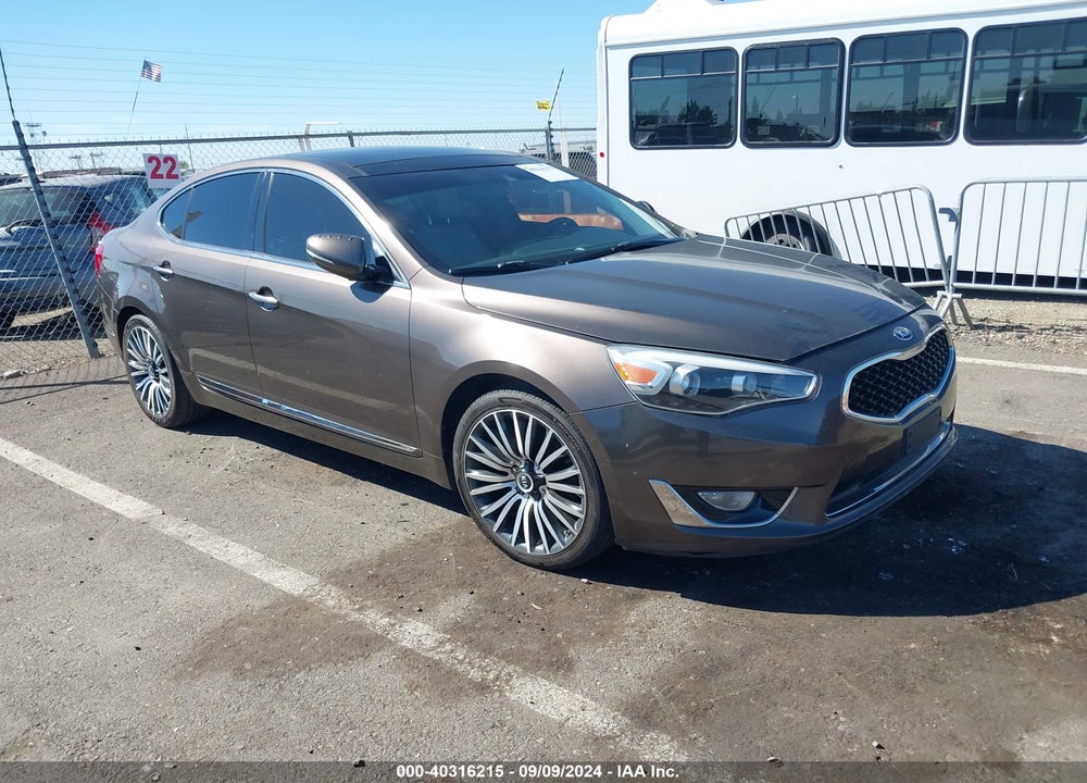 2014 KIA CADENZA PREMIUM VIN: KNALN4D78E5126370