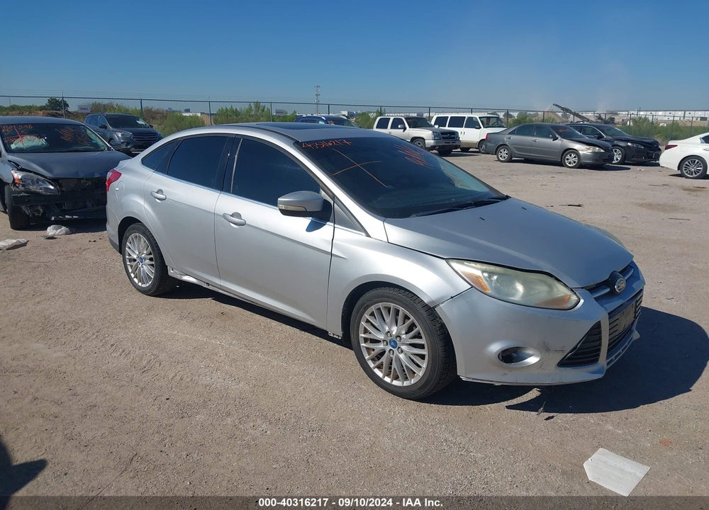 2012 FORD FOCUS SEL VIN: 1FAHP3H21CL348422