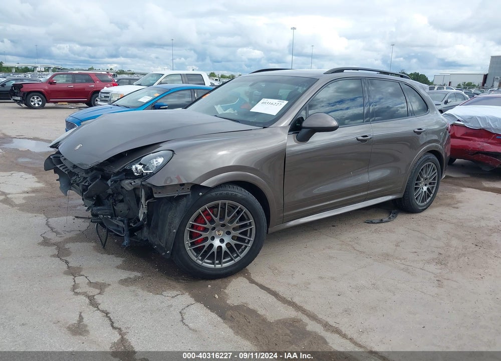 2013 PORSCHE CAYENNE GTS VIN: WP1AD2A21DLA73515