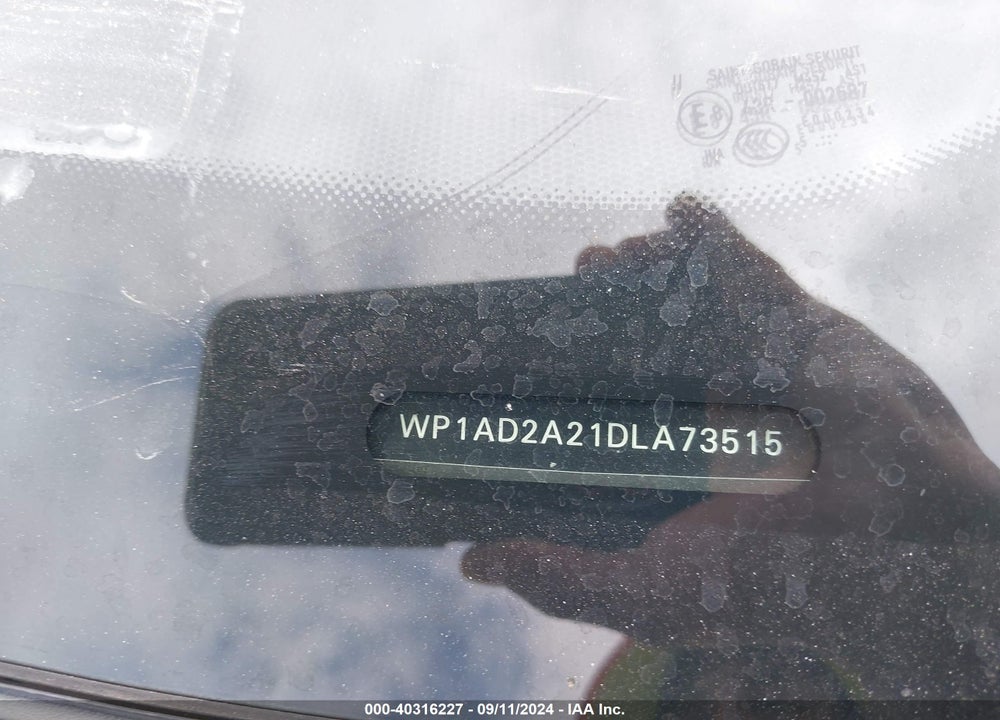 2013 PORSCHE CAYENNE GTS VIN: WP1AD2A21DLA73515