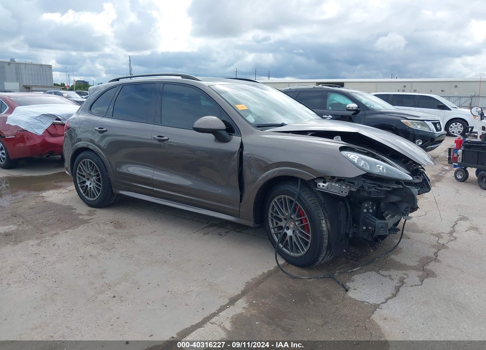 2013 PORSCHE CAYENNE GTS VIN: WP1AD2A21DLA73515