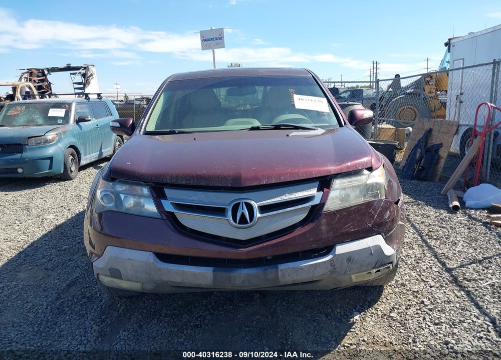 2009 ACURA MDX TECHNOLOGY PACKAGE VIN: 2HNYD28659H512772