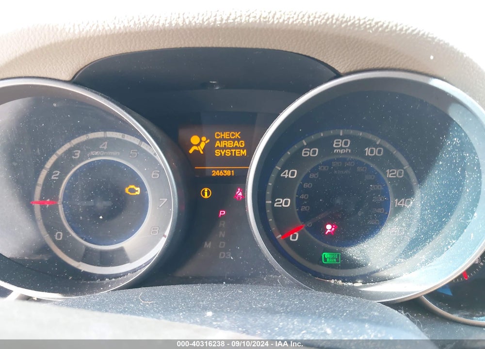 2009 ACURA MDX TECHNOLOGY PACKAGE VIN: 2HNYD28659H512772