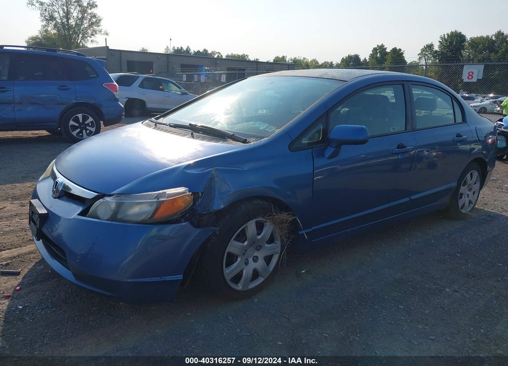 2006 HONDA CIVIC LX VIN: JHMFA16506S012127