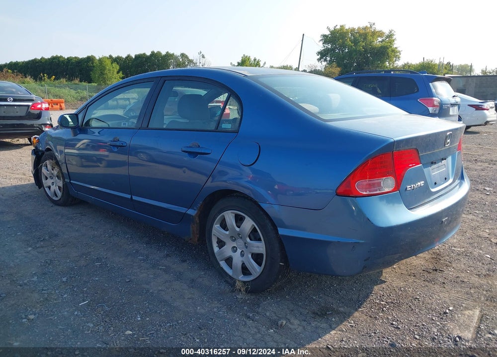 2006 HONDA CIVIC LX VIN: JHMFA16506S012127