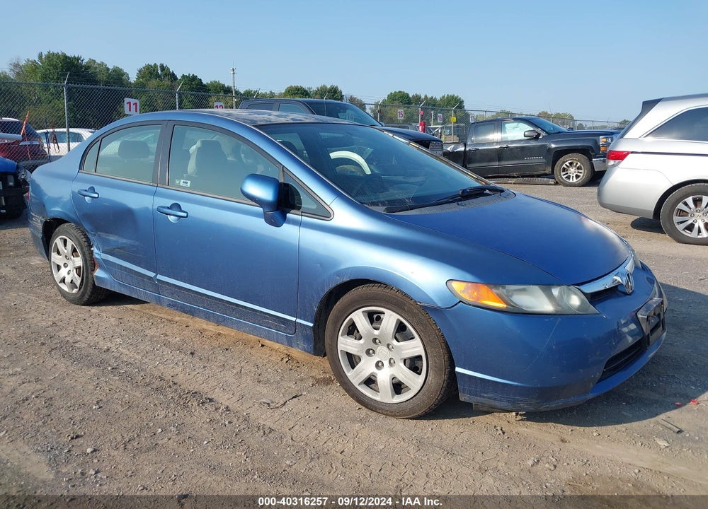 2006 HONDA CIVIC LX VIN: JHMFA16506S012127
