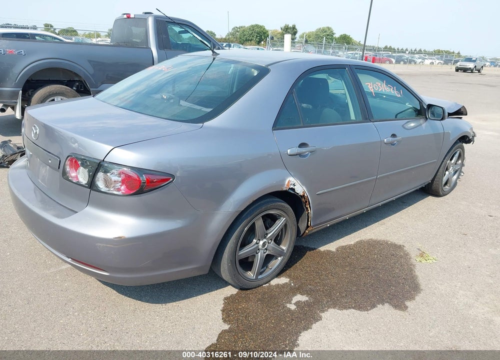 2008 MAZDA 6 I SPORT VE VIN: 1YVHP80CX85M10756