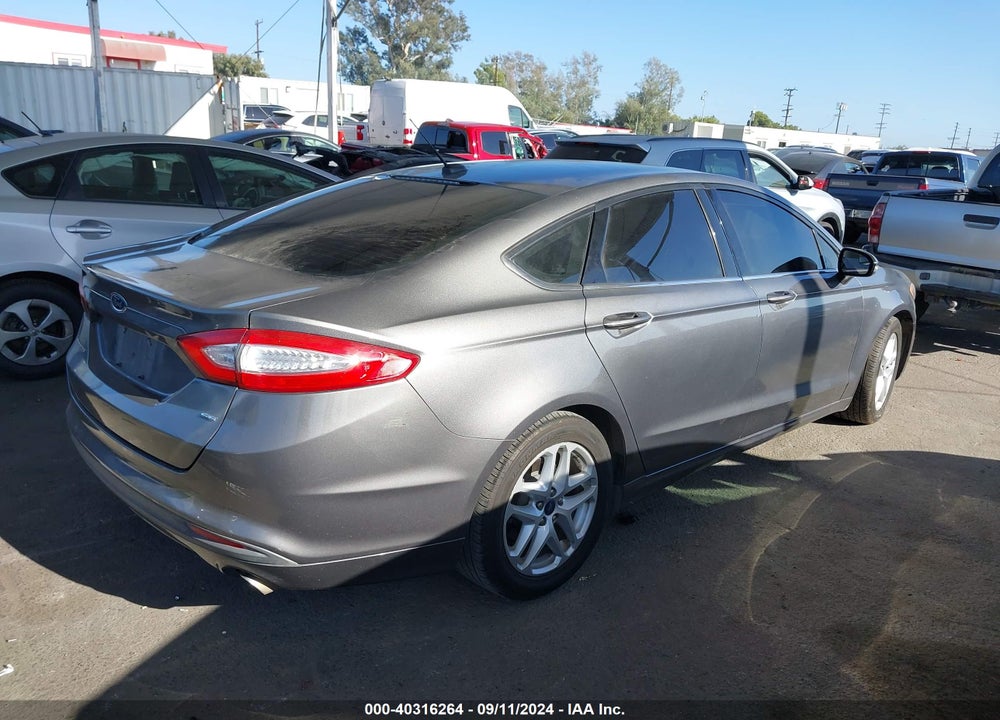 2014 FORD FUSION SE VIN: 3FA6P0H73ER366667