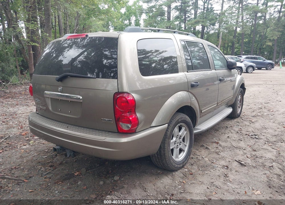2006 DODGE DURANGO LIMITED VIN: 1D8HB58226F102049
