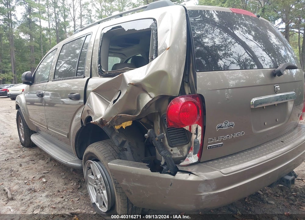 2006 DODGE DURANGO LIMITED VIN: 1D8HB58226F102049