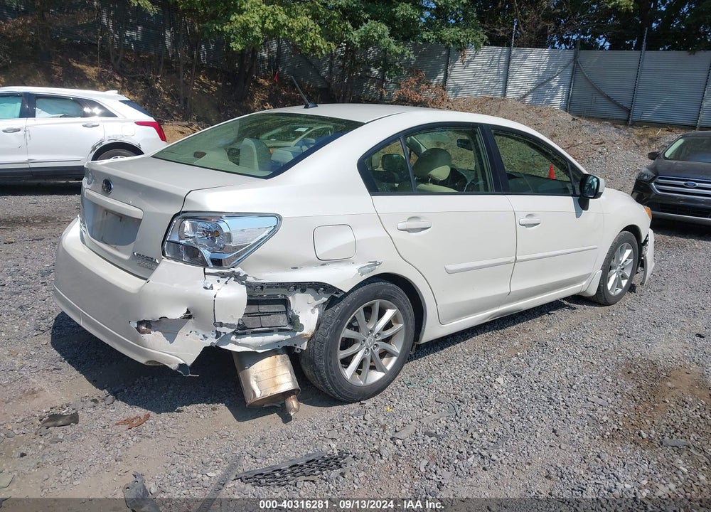 2012 SUBARU IMPREZA 2.0I PREMIUM VIN: JF1GJAC61CH027205