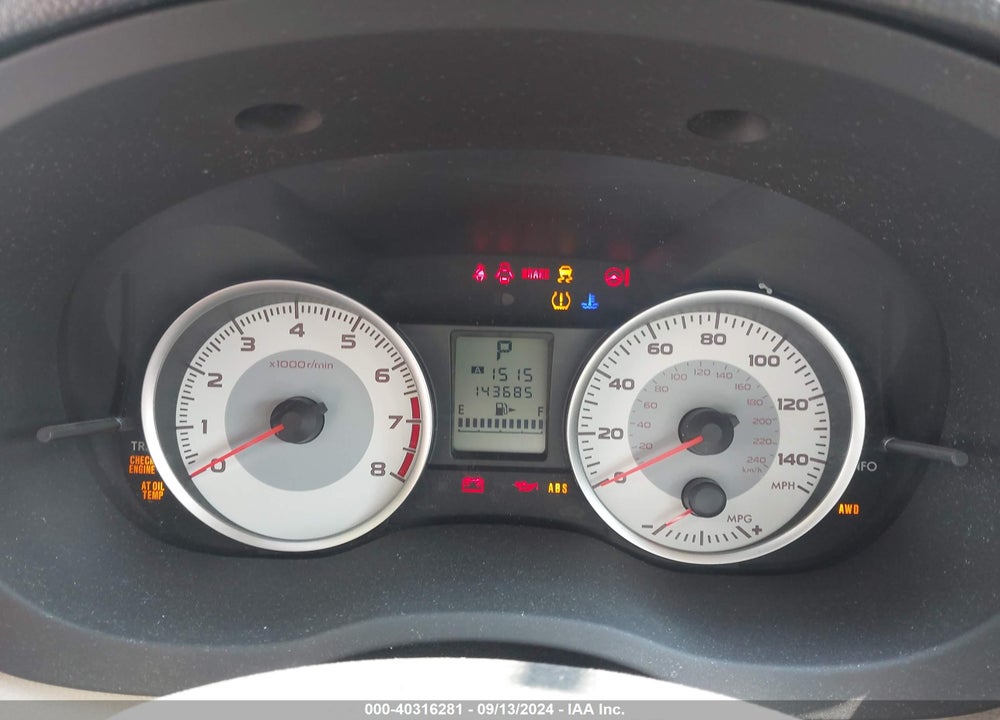 2012 SUBARU IMPREZA 2.0I PREMIUM VIN: JF1GJAC61CH027205