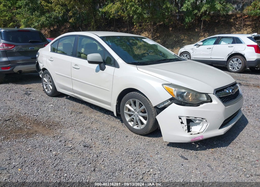 2012 SUBARU IMPREZA 2.0I PREMIUM VIN: JF1GJAC61CH027205