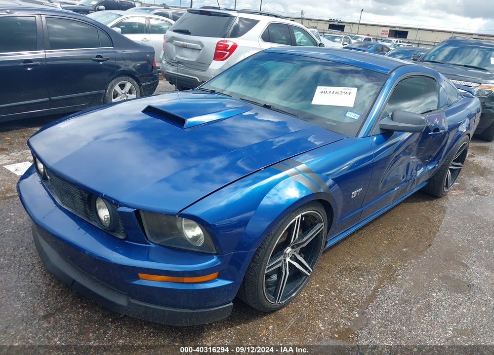 2007 FORD MUSTANG GT VIN: 1ZVFT82H275247386
