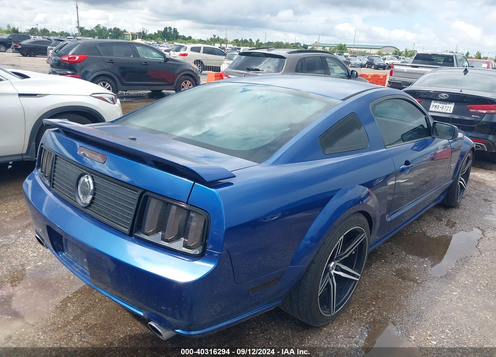 2007 FORD MUSTANG GT VIN: 1ZVFT82H275247386