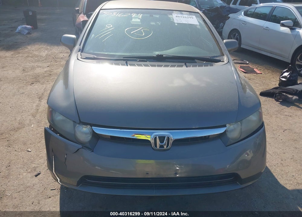 2008 HONDA CIVIC LX VIN: 2HGFA165X8H314893