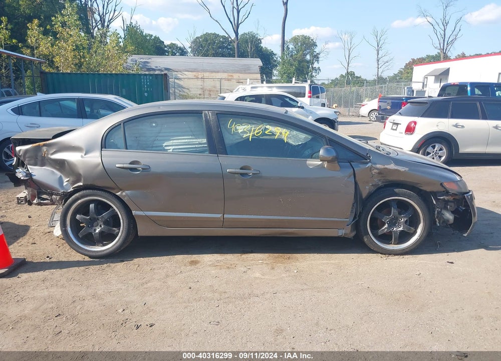 2008 HONDA CIVIC LX VIN: 2HGFA165X8H314893