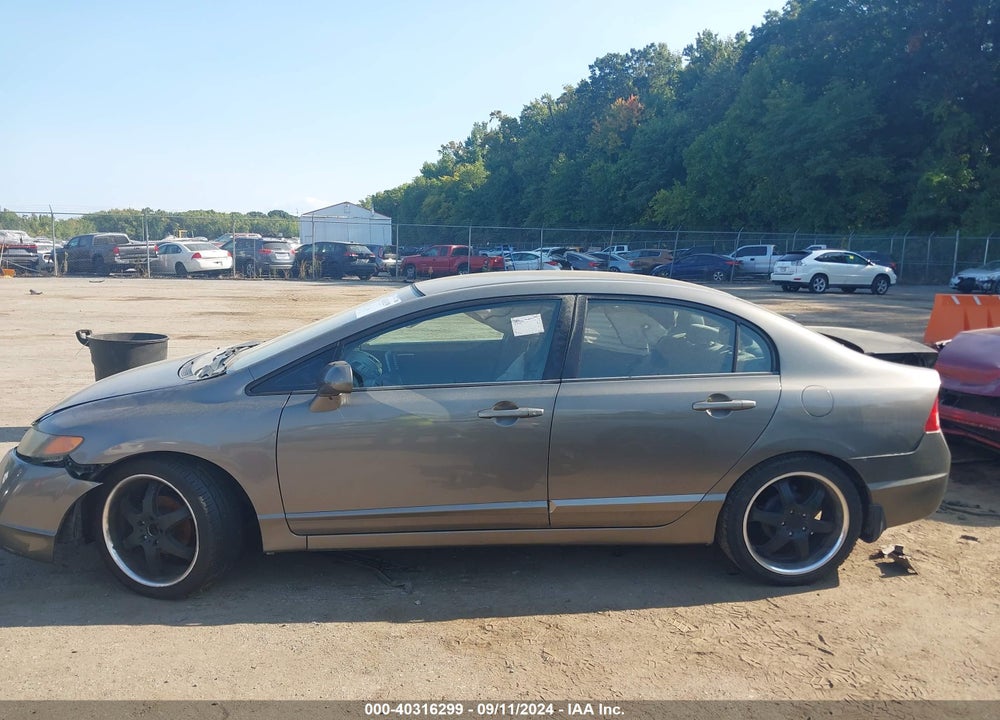 2008 HONDA CIVIC LX VIN: 2HGFA165X8H314893
