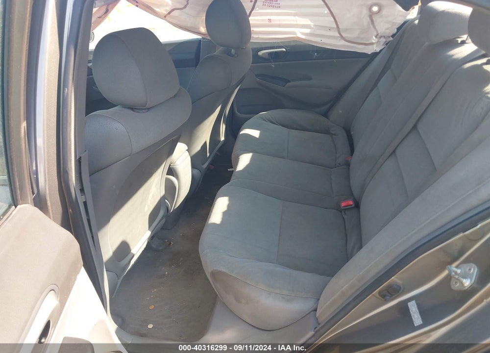2008 HONDA CIVIC LX VIN: 2HGFA165X8H314893