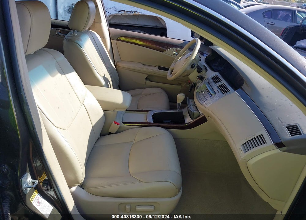 2010 TOYOTA AVALON XLS VIN: 4T1BK3DB4AU355131