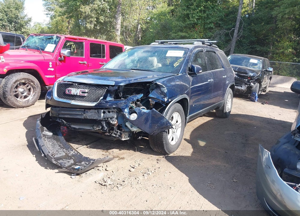 2009 GMC ACADIA SLT-2 VIN: 1GKER33D49J156940