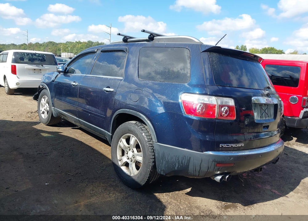 2009 GMC ACADIA SLT-2 VIN: 1GKER33D49J156940