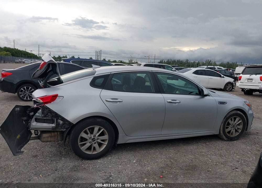 2019 KIA OPTIMA LX VIN: 5XXGT4L33KG280341