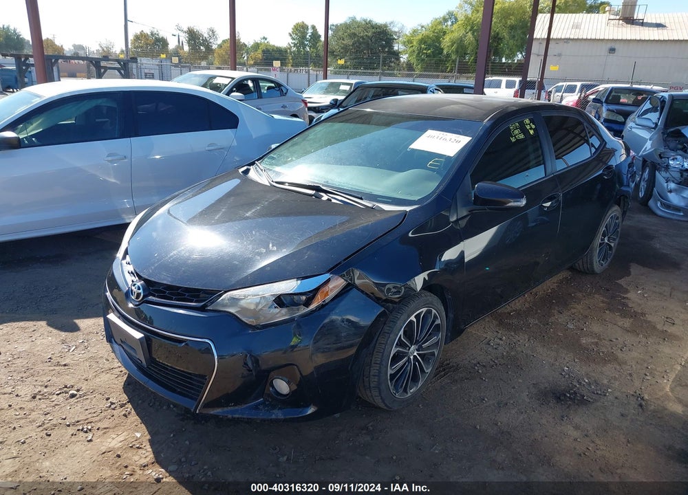 2016 TOYOTA COROLLA S PLUS VIN: 5YFBURHE6GP411789