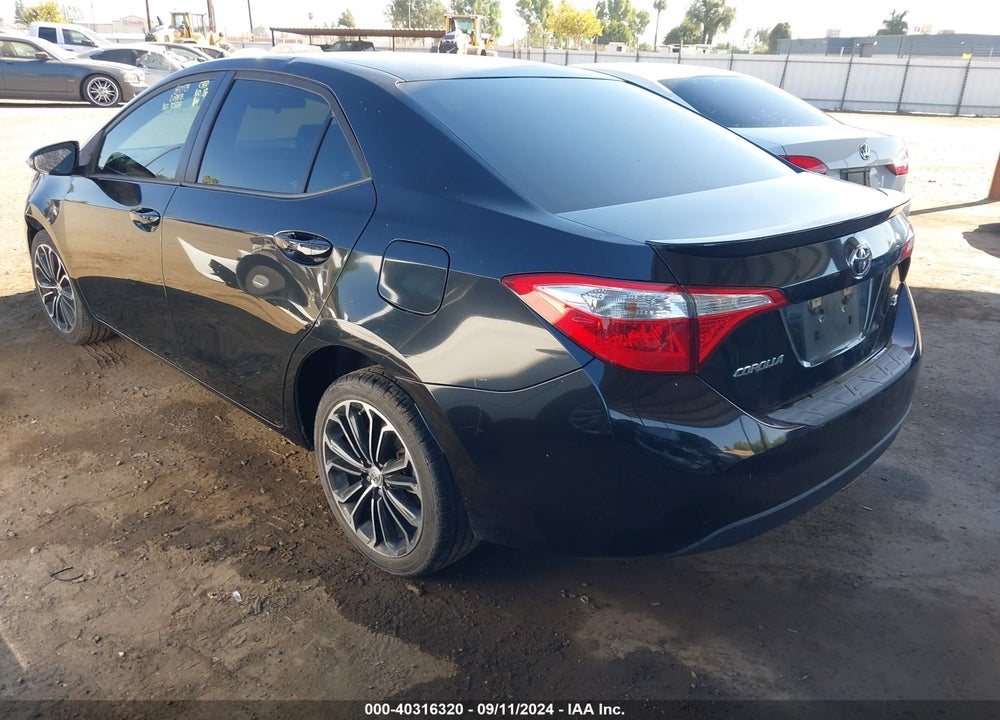 2016 TOYOTA COROLLA S PLUS VIN: 5YFBURHE6GP411789