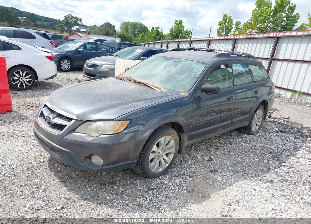 2008 SUBARU OUTBACK 2.5I/2.5I L.L. BEAN EDITION VIN: 4S4BP61C287303909