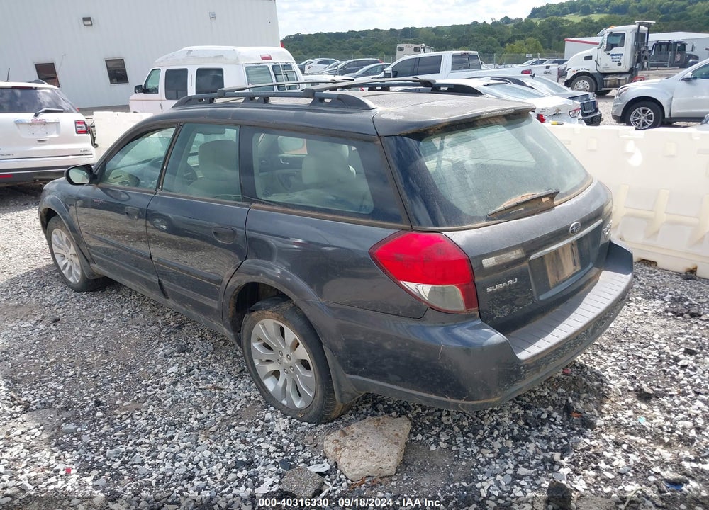 2008 SUBARU OUTBACK 2.5I/2.5I L.L. BEAN EDITION VIN: 4S4BP61C287303909