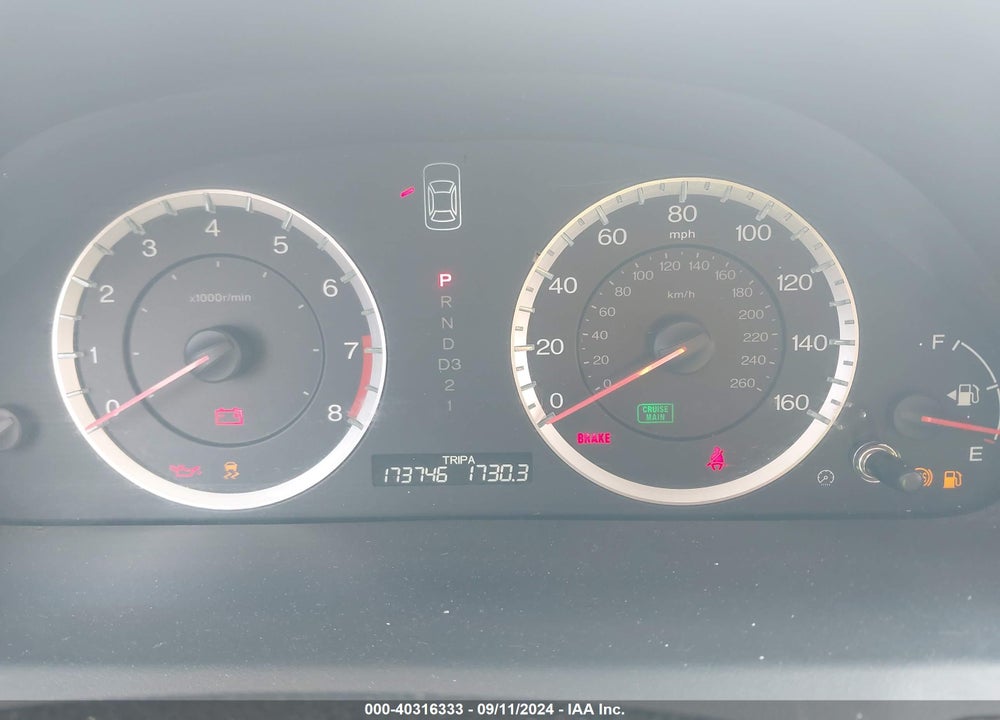 2012 HONDA ACCORD 2.4 SE VIN: 1HGCP2F65CA233517