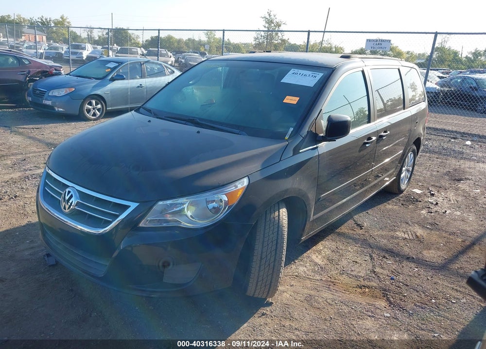 2012 VOLKSWAGEN ROUTAN SE VIN: 2C4RVABG0CR202694