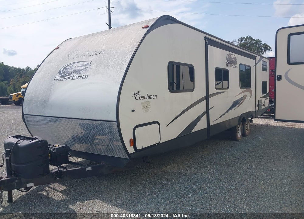 2015 COACHMEN FREEDOM EXPRESS TRAVEL TRAILER VIN: 5ZT2FEUB4FA016820