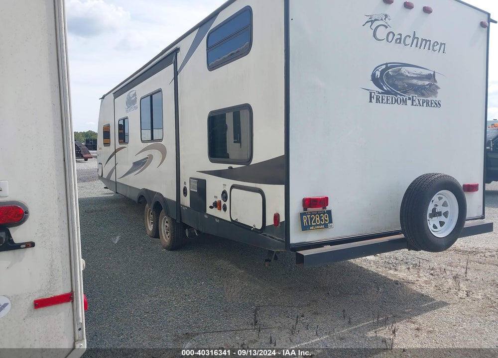 2015 COACHMEN FREEDOM EXPRESS TRAVEL TRAILER VIN: 5ZT2FEUB4FA016820